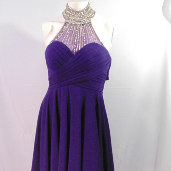 JVN by Jovani Dresses & Skirts - Jovani Short Cocktail Dress  COLOR :Purple  Size 2